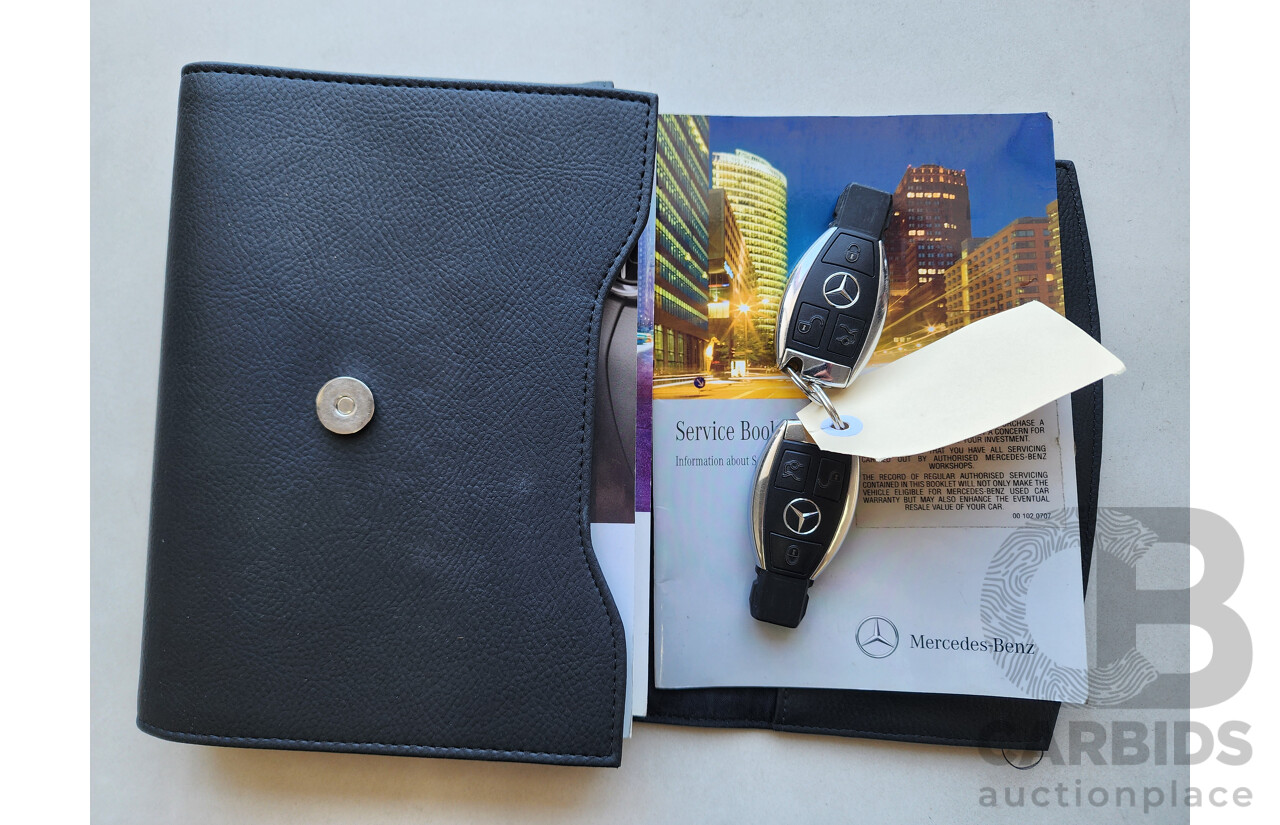 9/2011 Mercedes-Benz C200 CDI BE W204 MY11 4d Sedan Silver Turbo Diesel 2.1L