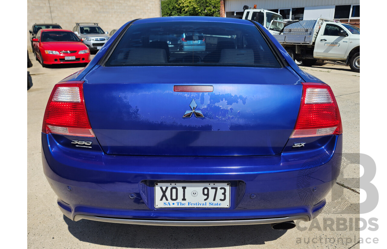 7/2006 Mitsubishi 380 SX DB SERIES II 4d Sedan Blue 3.8L