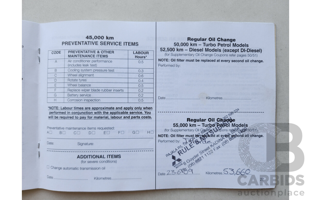 7/2006 Mitsubishi 380 SX DB SERIES II 4d Sedan Blue 3.8L