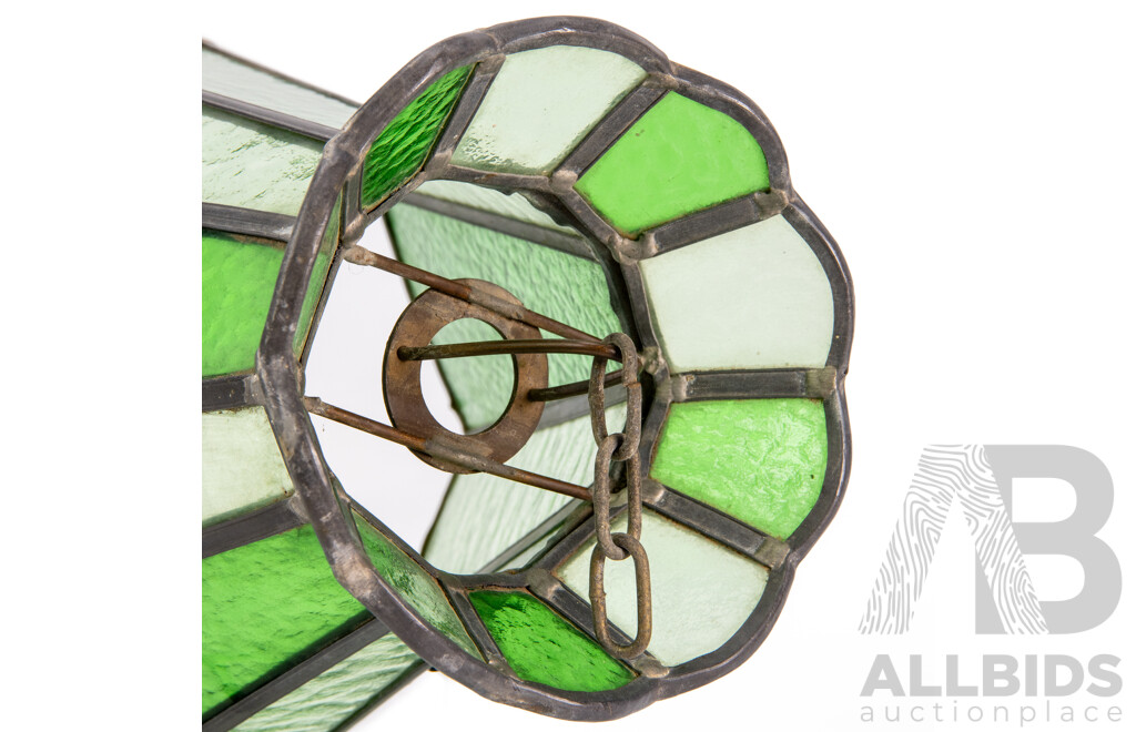 Vintage Leadlight Pendant Shade