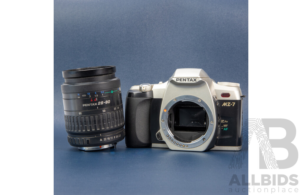 Minolta & Pentax 35mm SLR Cameras with Lenses