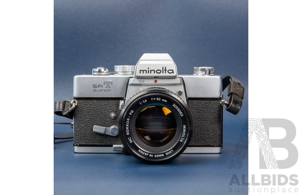 Minolta & Pentax 35mm SLR Cameras with Lenses