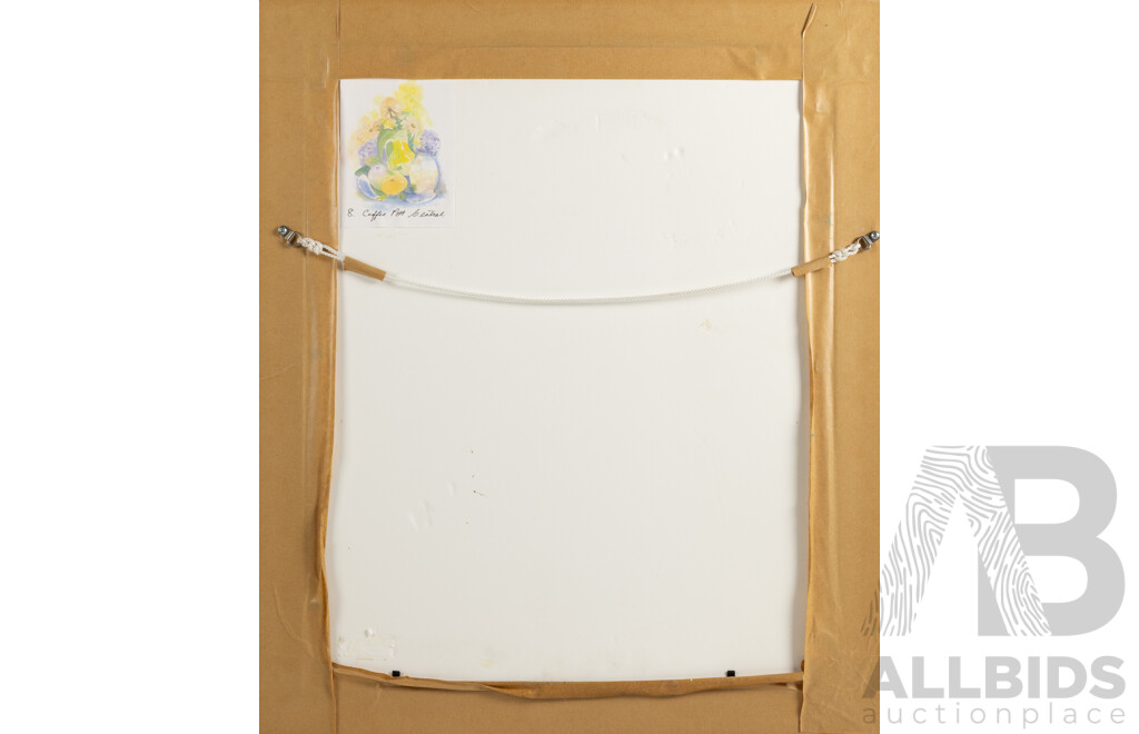 Lindsay King, (20th Century), Coffee Pot Central (2007), Original Watercolour, 65 x 55 cm (frame)