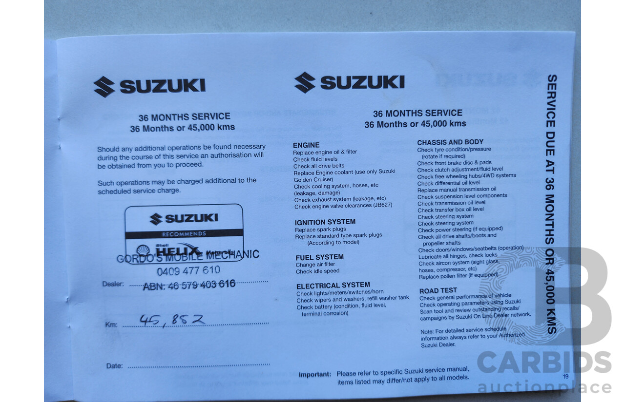 12/2010 Suzuki Kizashi XL FR 4d Sedan White 2.4L