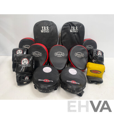 Various Sparing Pads Med/Large Boxing/Sparing Gloves - JBS/SMAI/KOSTYA TSZYU/PUNCH+FIGHTING FIT