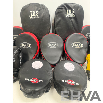 Various Sparing Pads Med/Large Boxing/Sparing Gloves - JBS/SMAI/KOSTYA TSZYU/PUNCH+FIGHTING FIT