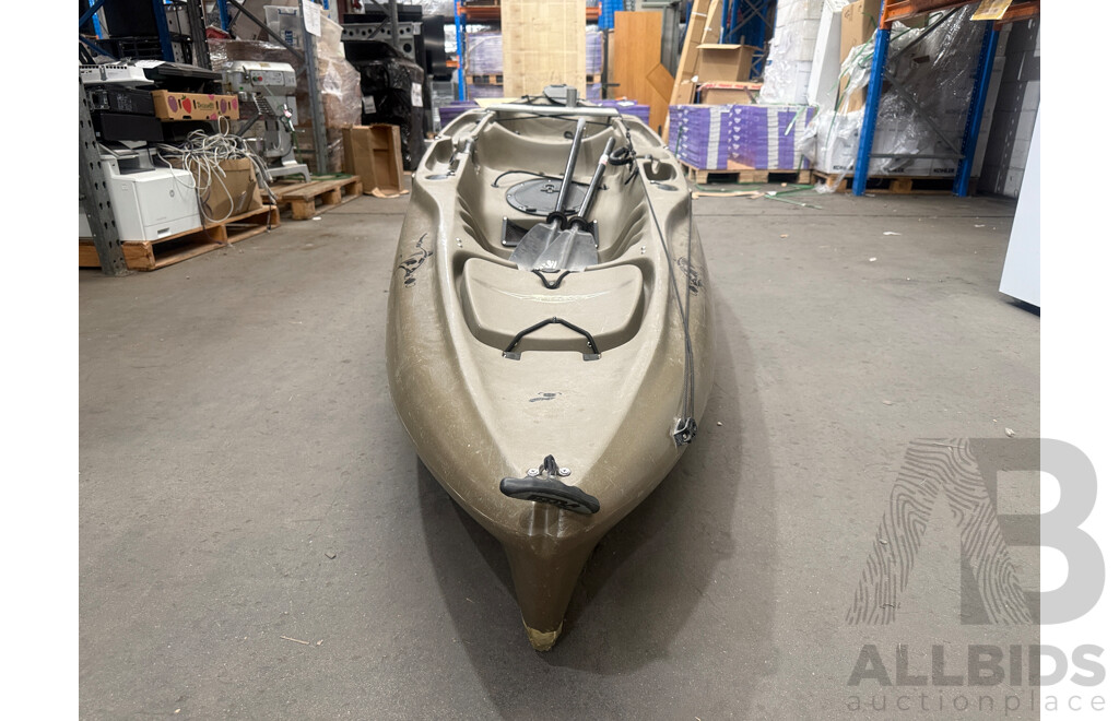 Hobie Mirage Outback Fishing Kayak + Paddles + Trolley