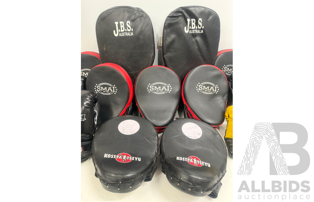 Various Sparing Pads Med/Large Boxing/Sparing Gloves - JBS/SMAI/KOSTYA TSZYU/PUNCH+FIGHTING FIT