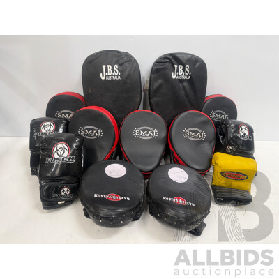 Various Sparing Pads Med/Large Boxing/Sparing Gloves - JBS/SMAI/KOSTYA TSZYU/PUNCH+FIGHTING FIT