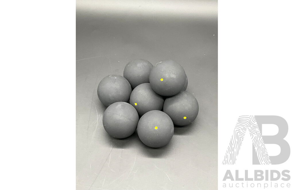 SQUASH Balls - Yellow Dot - Lot of 120