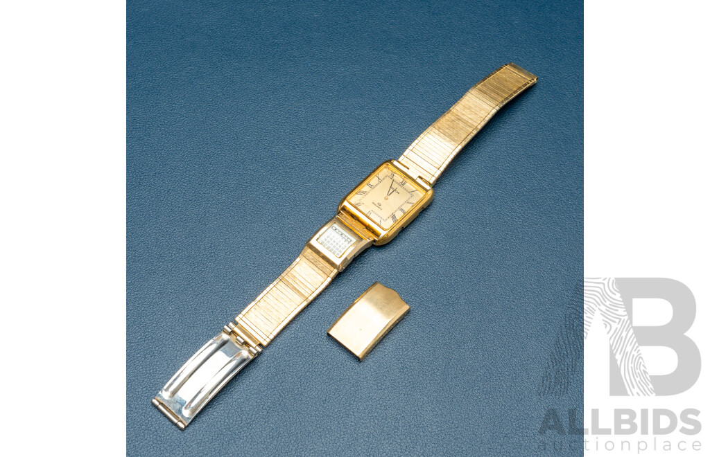 Ricoh Riquartz 25mm Vintage Dress Watch, 512001AA