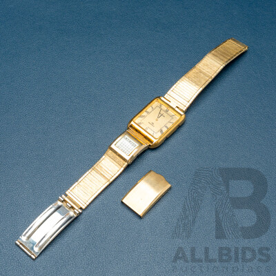 Ricoh Riquartz 25mm Vintage Dress Watch, 512001AA