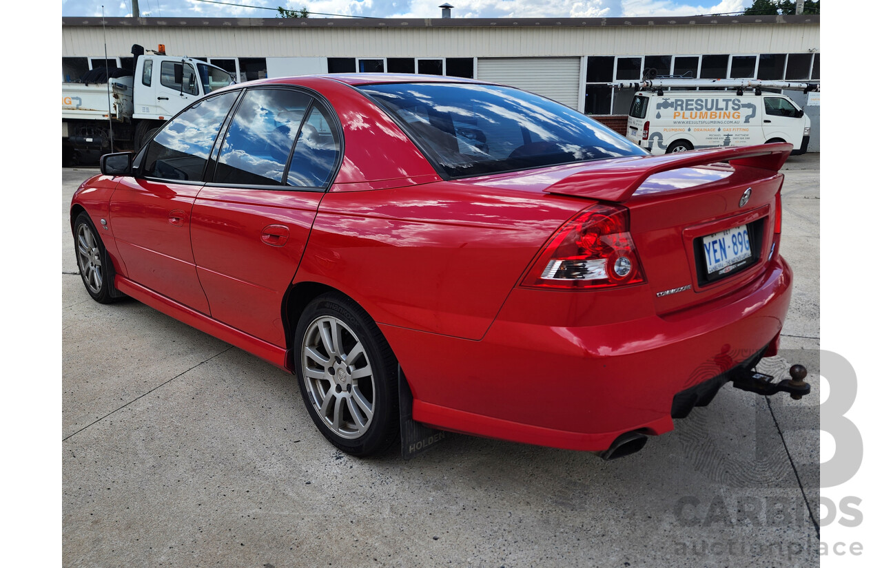 1/2004 Holden Commodore S VYII 4d Sedan Red 3.8L