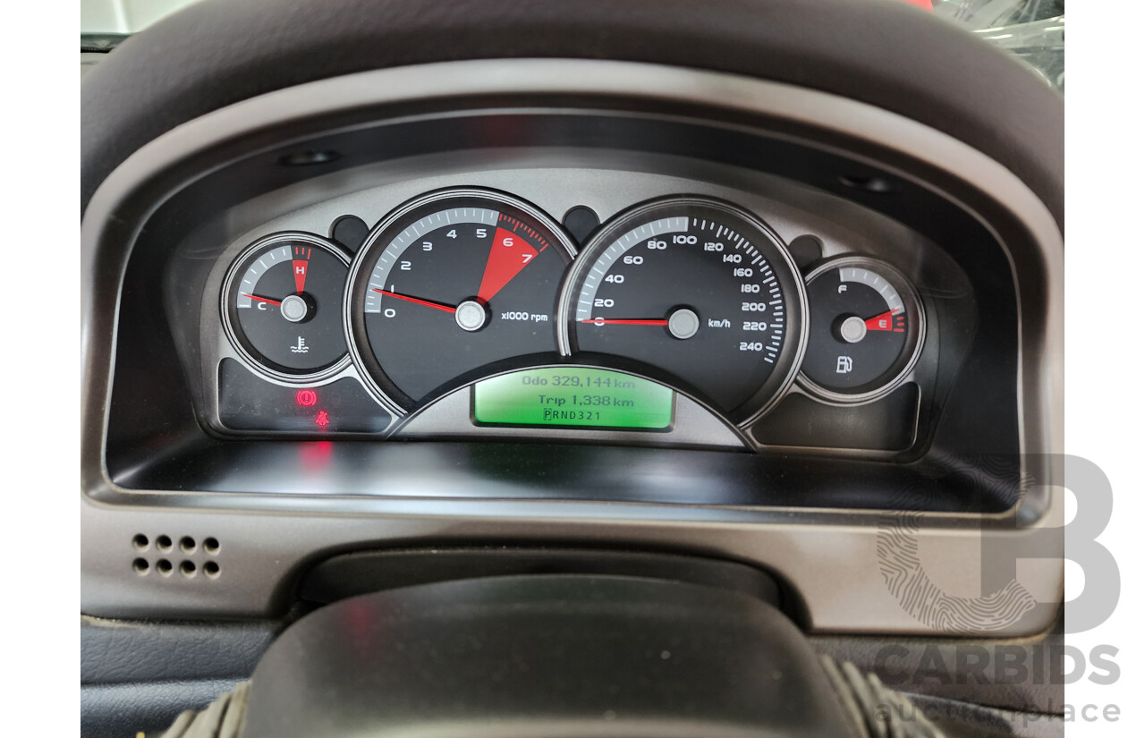 1/2004 Holden Commodore S VYII 4d Sedan Red 3.8L