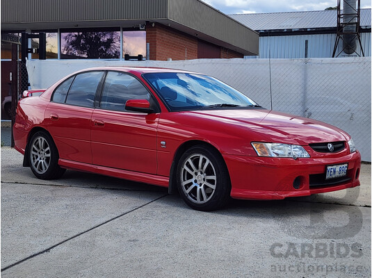1/2004 Holden Commodore S VYII 4d Sedan Red 3.8L