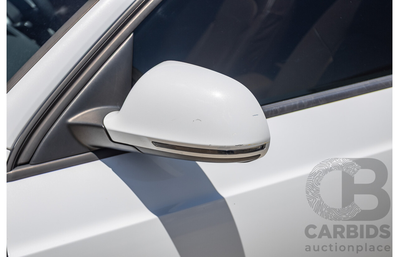 7/2013 Audi Q3 2.0 TFSI QUATTRO (125kW) 8U 4D Wagon Glacier White Turbo 2.0L