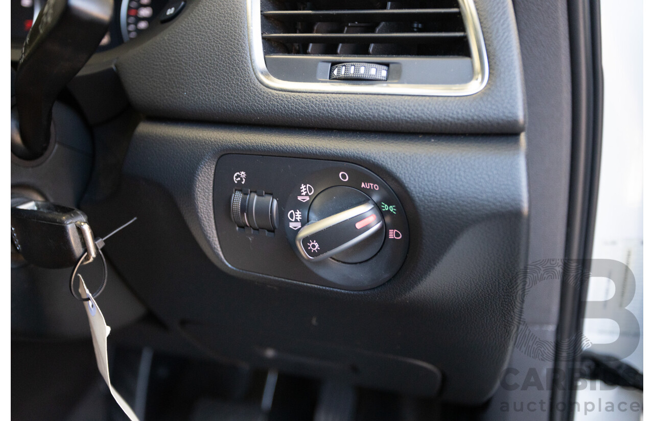 7/2013 Audi Q3 2.0 TFSI QUATTRO (125kW) 8U 4D Wagon Glacier White Turbo 2.0L