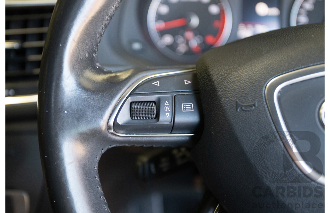 7/2013 Audi Q3 2.0 TFSI QUATTRO (125kW) 8U 4D Wagon Glacier White Turbo 2.0L