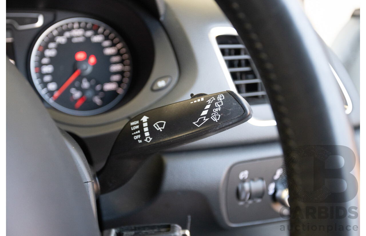 7/2013 Audi Q3 2.0 TFSI QUATTRO (125kW) 8U 4D Wagon Glacier White Turbo 2.0L