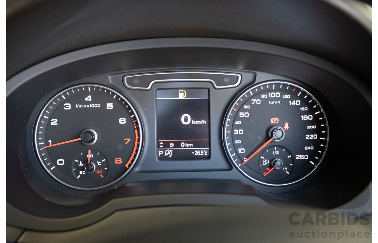 7/2013 Audi Q3 2.0 TFSI QUATTRO (125kW) 8U 4D Wagon Glacier White Turbo 2.0L