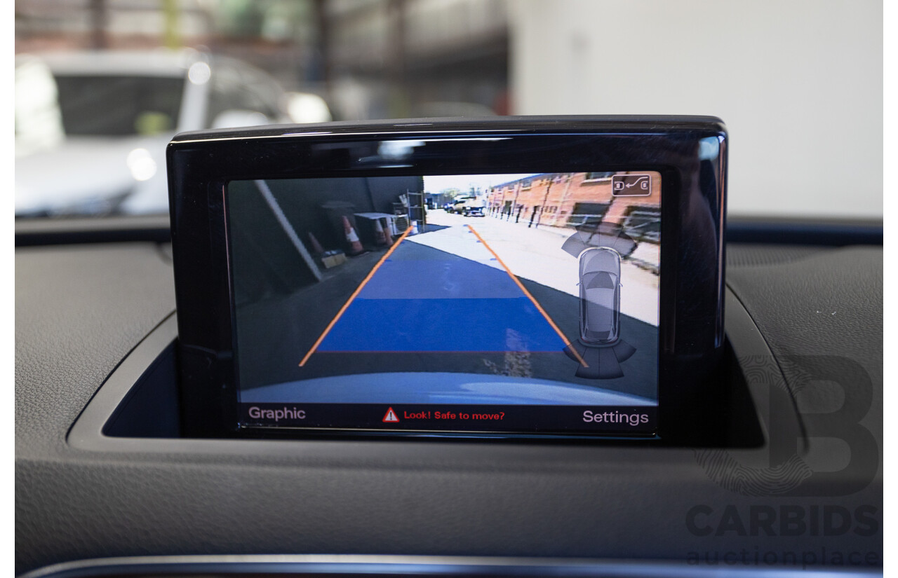 7/2013 Audi Q3 2.0 TFSI QUATTRO (125kW) 8U 4D Wagon Glacier White Turbo 2.0L