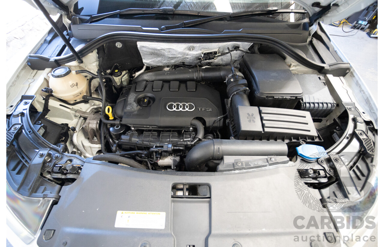 7/2013 Audi Q3 2.0 TFSI QUATTRO (125kW) 8U 4D Wagon Glacier White Turbo 2.0L