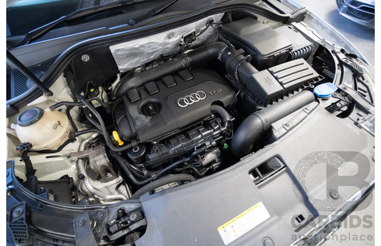 7/2013 Audi Q3 2.0 TFSI QUATTRO (125kW) 8U 4D Wagon Glacier White Turbo 2.0L