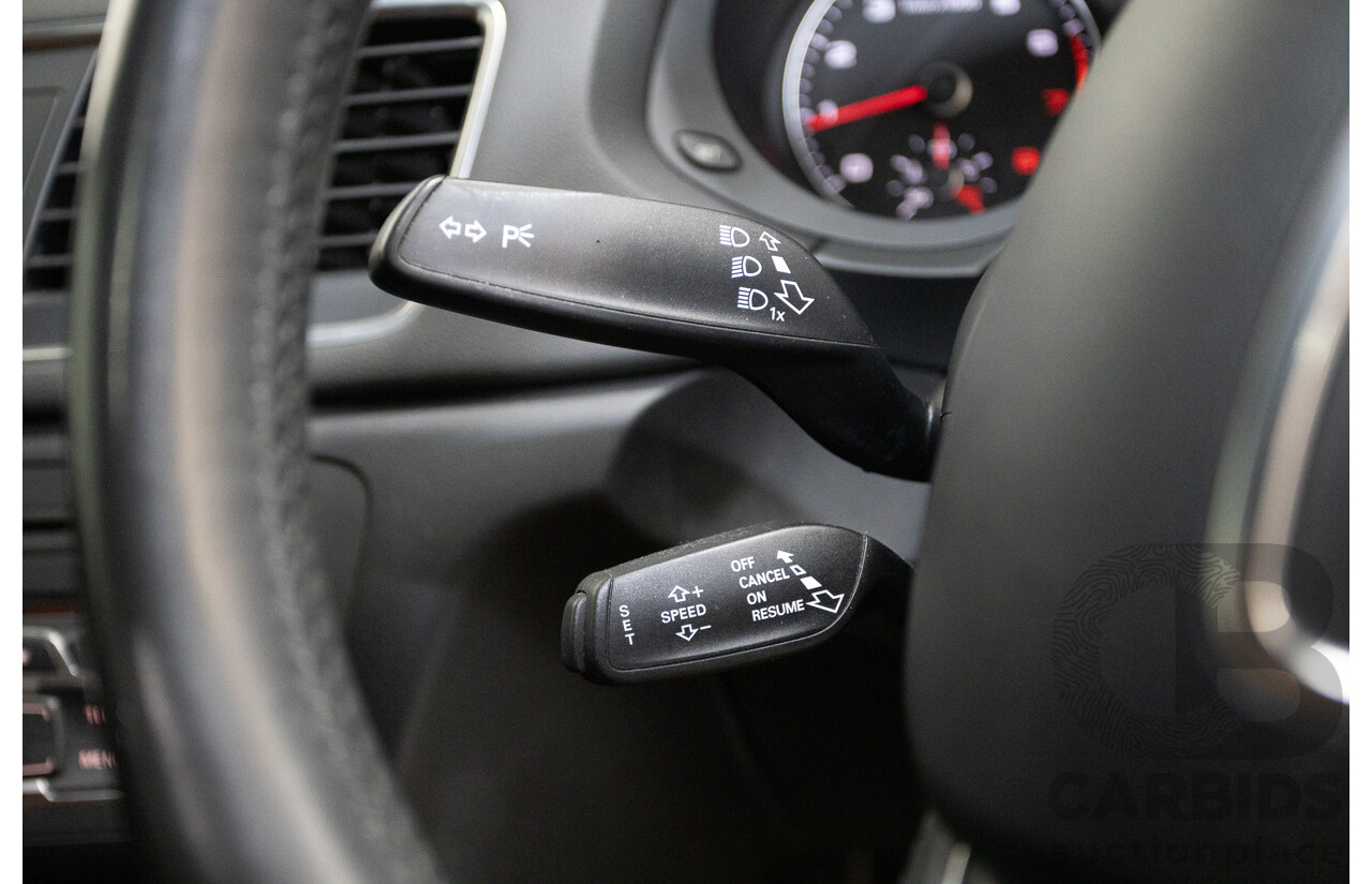 7/2013 Audi Q3 2.0 TFSI QUATTRO (125kW) 8U 4D Wagon Glacier White Turbo 2.0L