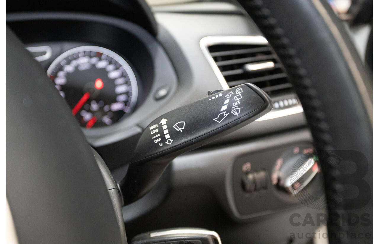 7/2013 Audi Q3 2.0 TFSI QUATTRO (125kW) 8U 4D Wagon Glacier White Turbo 2.0L