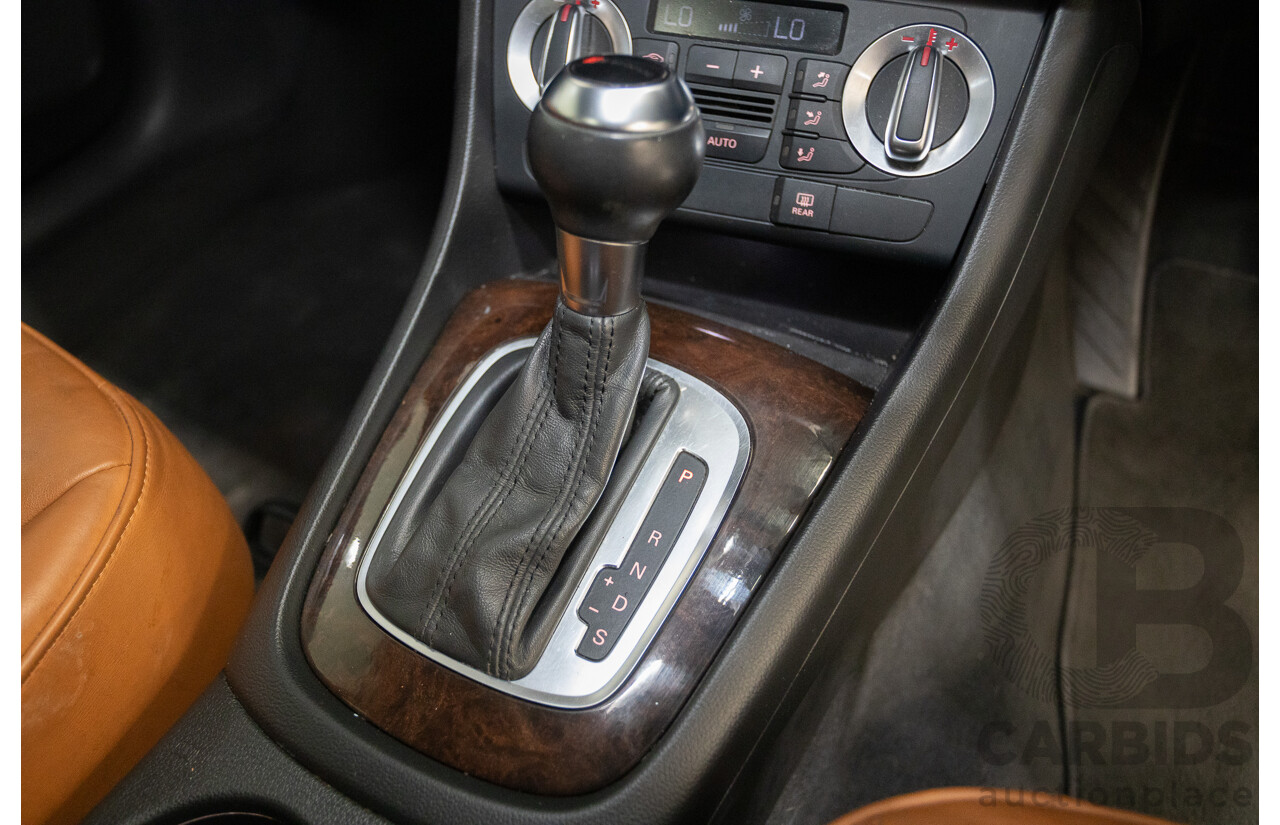 7/2013 Audi Q3 2.0 TFSI QUATTRO (125kW) 8U 4D Wagon Glacier White Turbo 2.0L