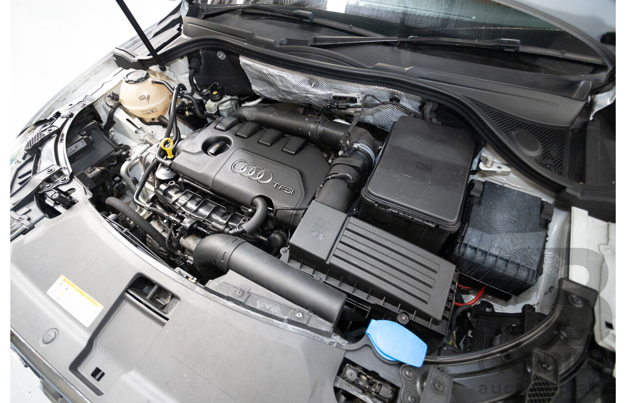 7/2013 Audi Q3 2.0 TFSI QUATTRO (125kW) 8U 4D Wagon Glacier White Turbo 2.0L