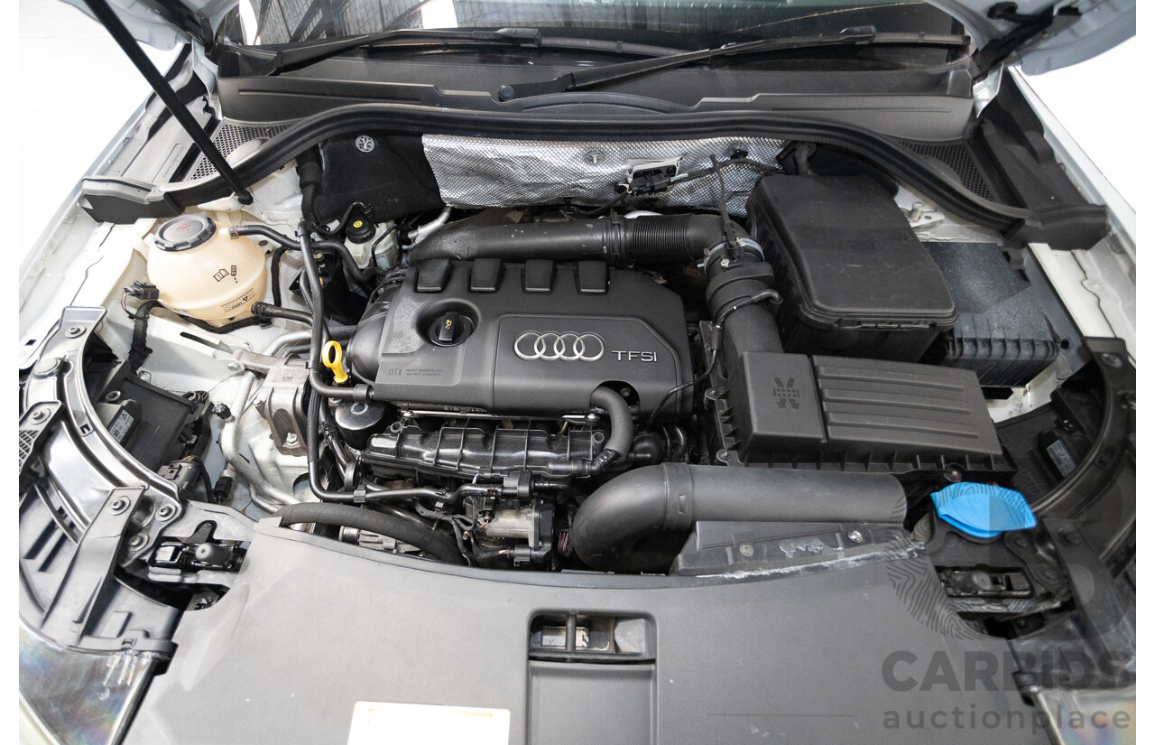 7/2013 Audi Q3 2.0 TFSI QUATTRO (125kW) 8U 4D Wagon Glacier White Turbo 2.0L