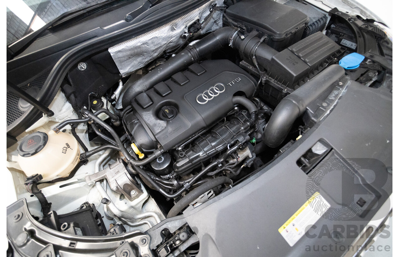 7/2013 Audi Q3 2.0 TFSI QUATTRO (125kW) 8U 4D Wagon Glacier White Turbo 2.0L