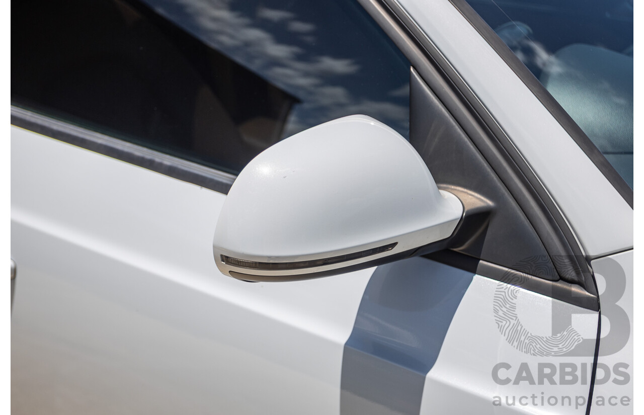7/2013 Audi Q3 2.0 TFSI QUATTRO (125kW) 8U 4D Wagon Glacier White Turbo 2.0L