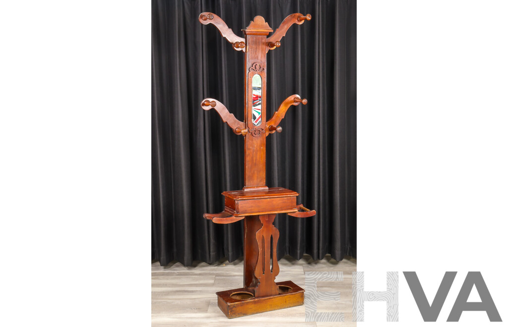 Victorian Cedar Hall Tree