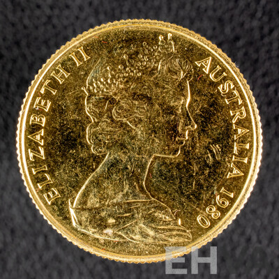 Australian RAM 1980 Gold Two Hundred Dollar Coin, Australian Koala .916