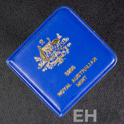 Australian RAM 1980 Gold Two Hundred Dollar Coin, Australian Koala .916