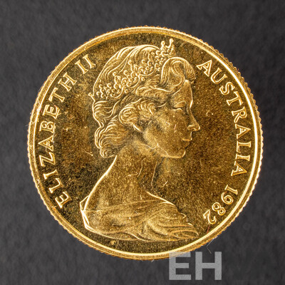 Australian RAM 1982 Gold Two Hundred Dollar Coin, XII Commonwealth Games .916