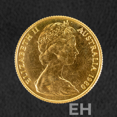 Australian RAM 1980 Gold Two Hundred Dollar Coin, Australian Koala .916