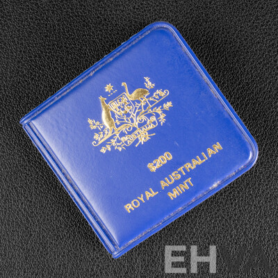 Australian RAM 1980 Gold Two Hundred Dollar Coin, Australian Koala .916