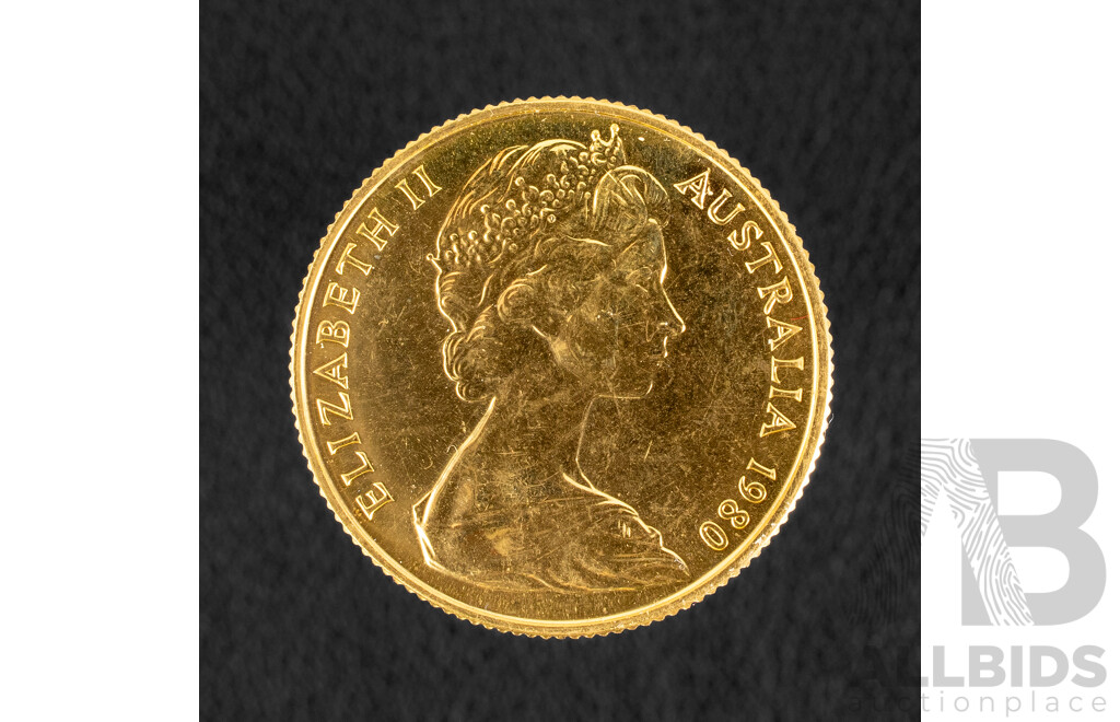 Australian RAM 1980 Gold Two Hundred Dollar Coin, Australian Koala .916