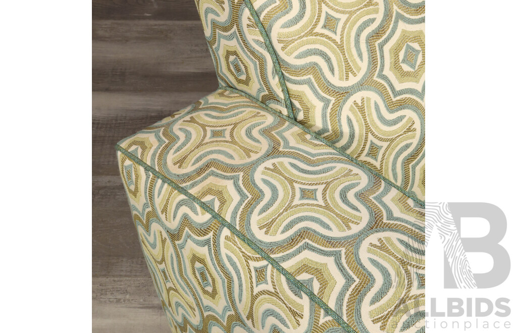 Good Art Deco Upholstered Club Chair