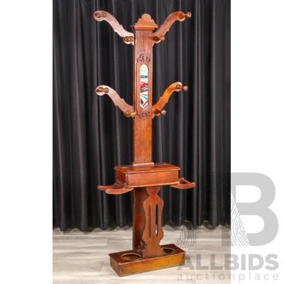 Victorian Cedar Hall Tree