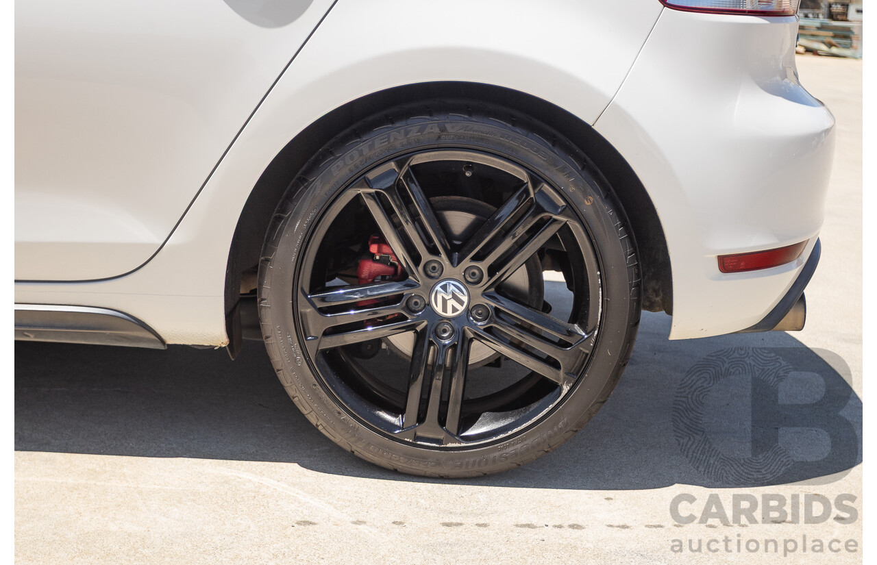 1/2013 Volkswagen Golf GTI 1K MY13 5D Hatchback White Turbo 2.0L