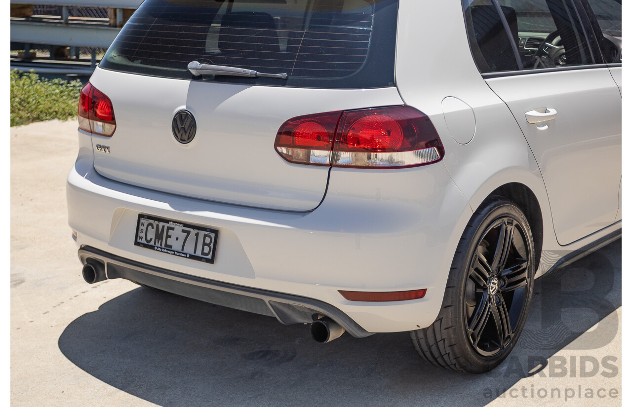 1/2013 Volkswagen Golf GTI 1K MY13 5D Hatchback White Turbo 2.0L