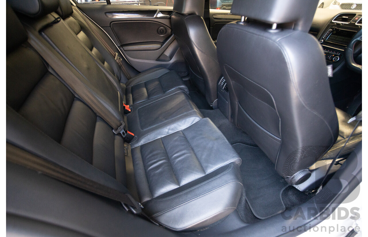 1/2013 Volkswagen Golf GTI 1K MY13 5D Hatchback White Turbo 2.0L