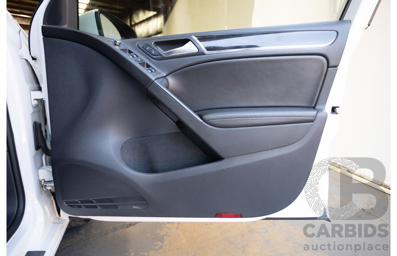 1/2013 Volkswagen Golf GTI 1K MY13 5D Hatchback White Turbo 2.0L