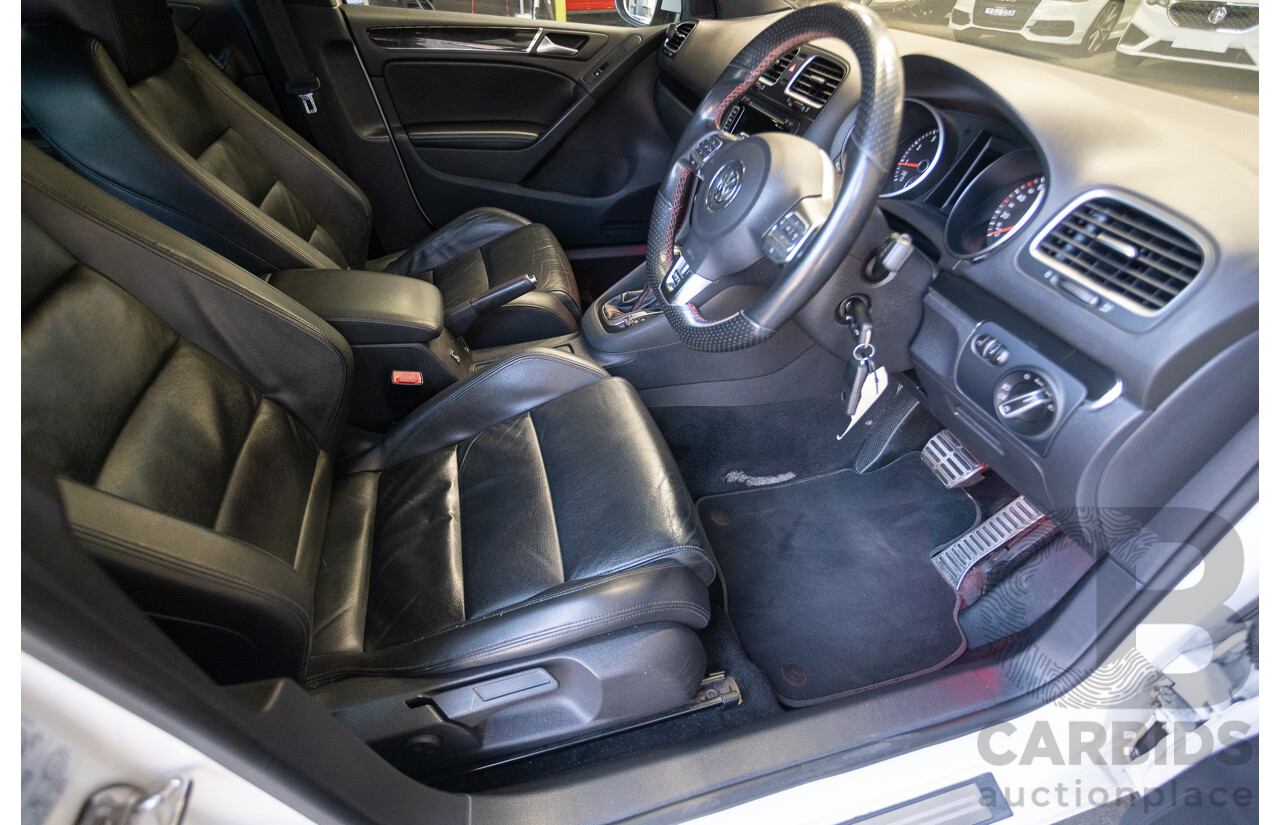 1/2013 Volkswagen Golf GTI 1K MY13 5D Hatchback White Turbo 2.0L