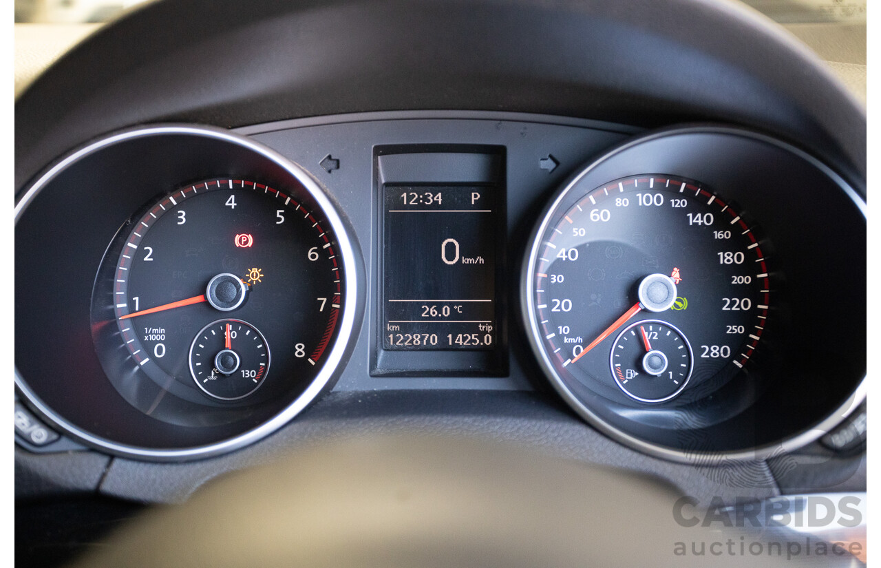 1/2013 Volkswagen Golf GTI 1K MY13 5D Hatchback White Turbo 2.0L