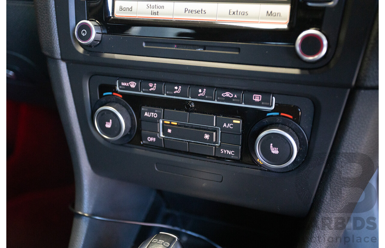 1/2013 Volkswagen Golf GTI 1K MY13 5D Hatchback White Turbo 2.0L